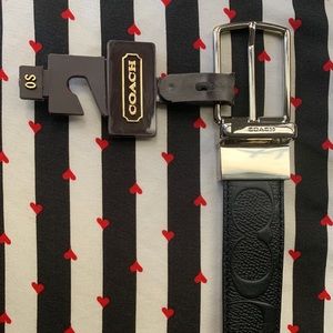 Men’s Coach reversible belt